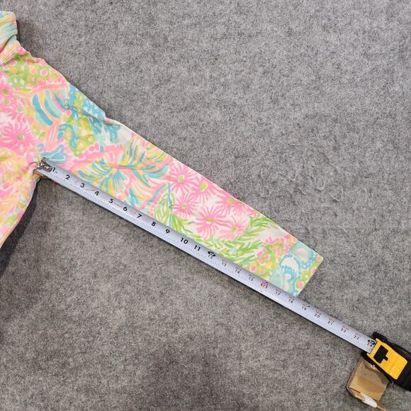 Lilly Pulitzer Skipper Popover Womens Small 1/2 Zip Coral UPF 50+ Sweatshirt - Picture 11 of 15